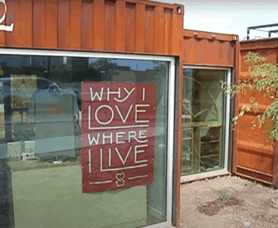 New retail space opens near the Mercado San Agustin